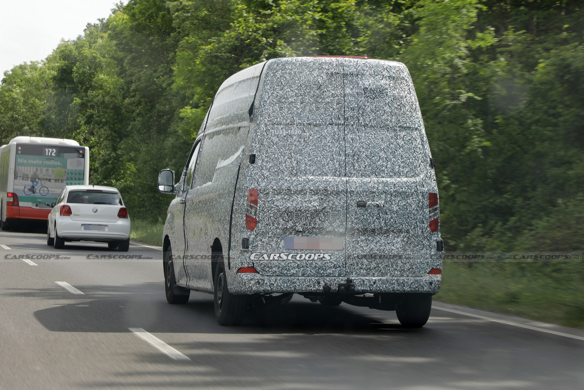 Ford Transit Custom With High Roof Option Looks Ready For A Camper Conversion