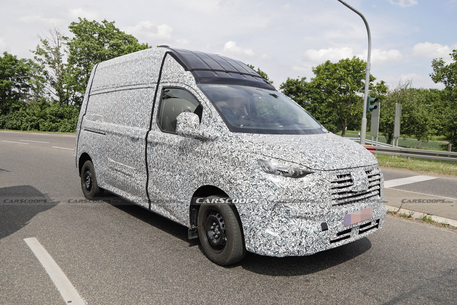 Ford Transit Custom With High Roof Option Looks Ready For A Camper Conversion