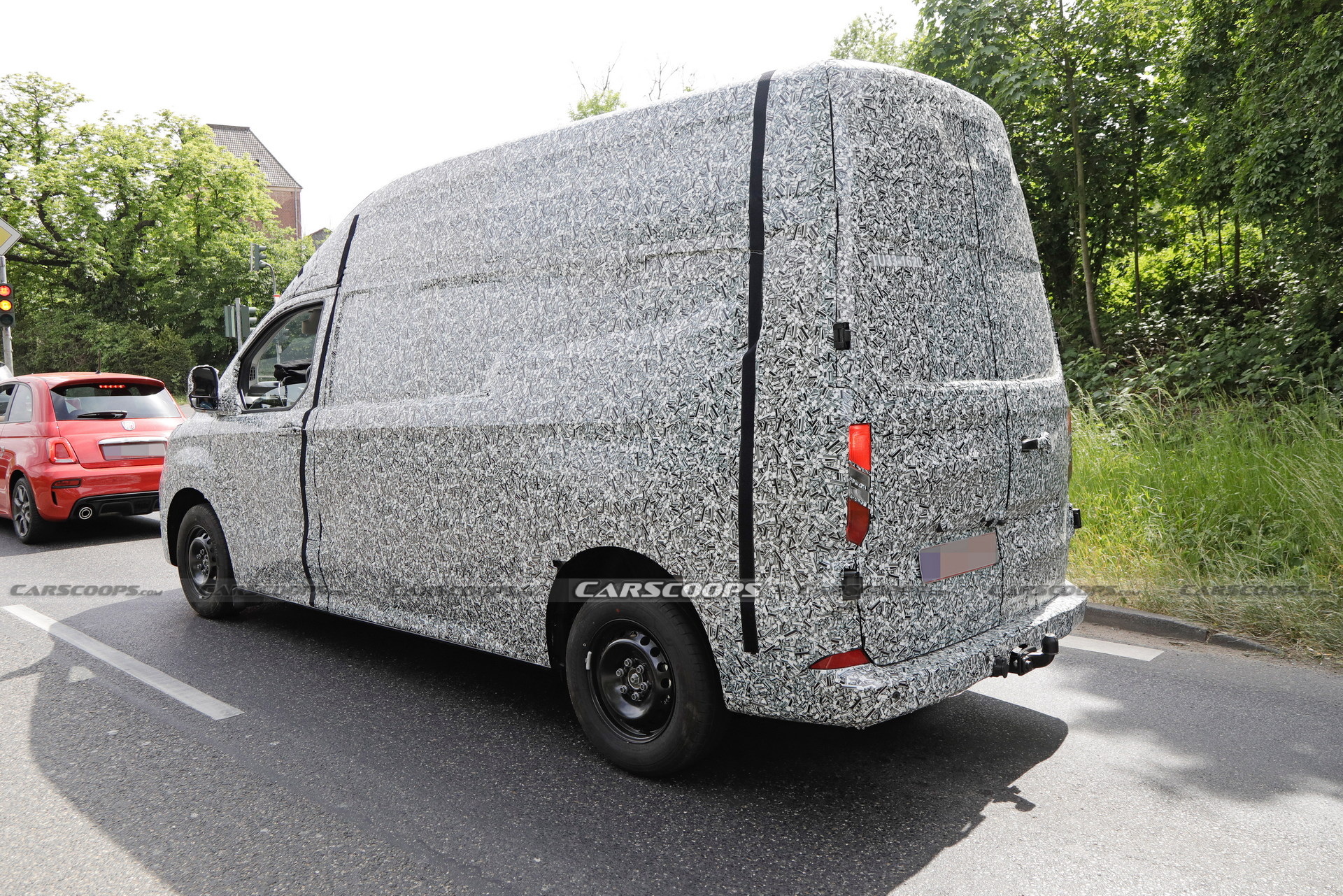 Ford Transit Custom With High Roof Option Looks Ready For A Camper Conversion