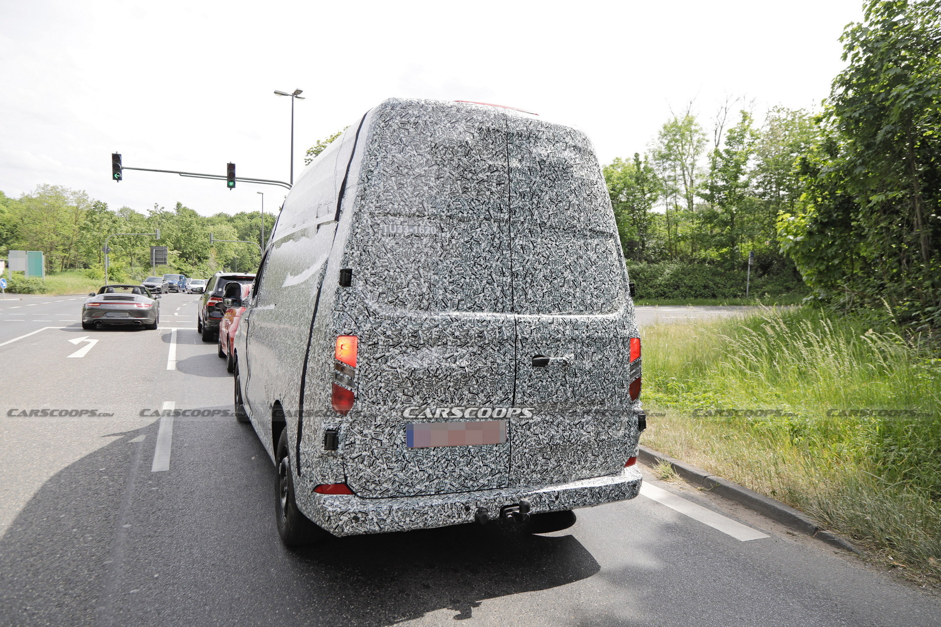 Ford Transit Custom With High Roof Option Looks Ready For A Camper Conversion