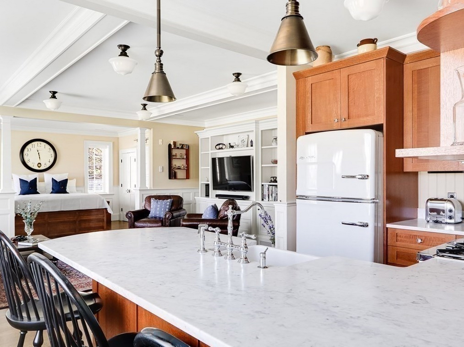 $1.45M Home Modeled After A 1930s Garage With A 2,000 Sq Ft Garage Is A Gearhead’s Dream House