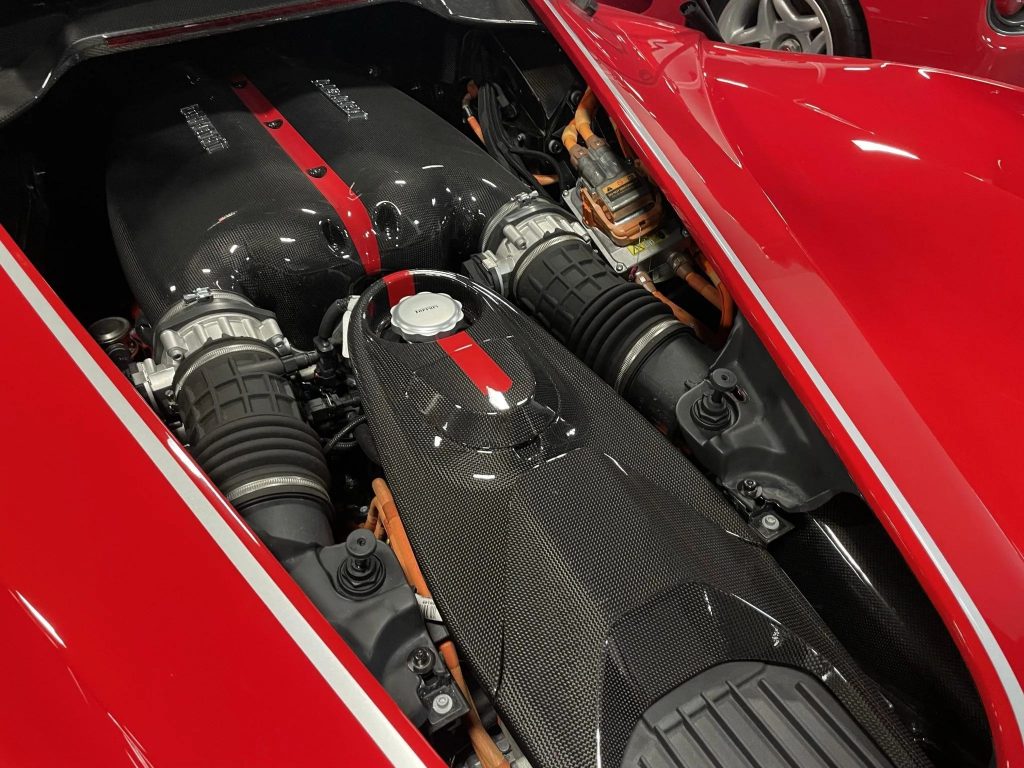 This 161 Mile 2017 Laferrari Aperta Looks Set To Sell For Over 5 