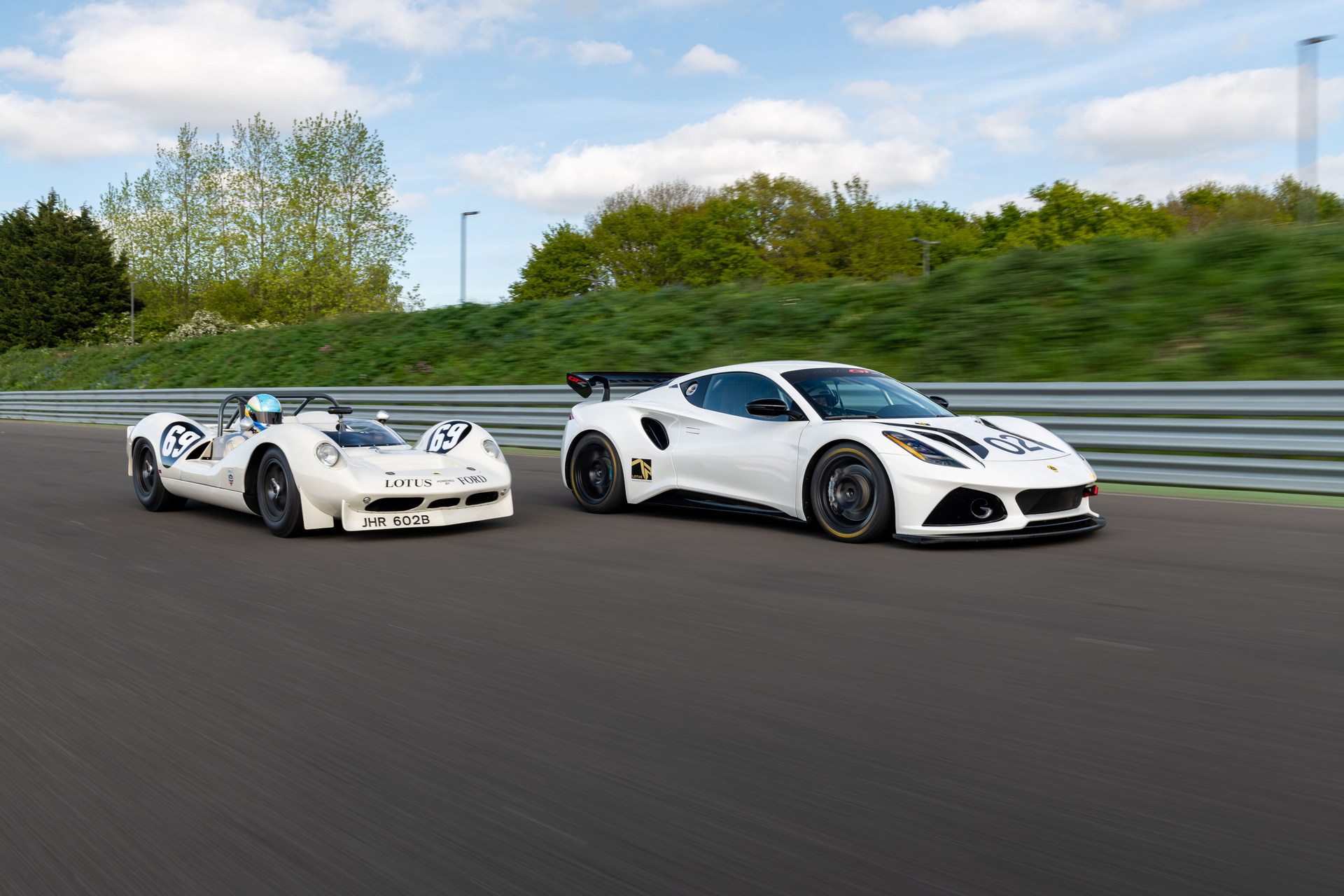 Watch And Listen To The Lotus Emira GT4 Getting Hooned At The Hethel Track