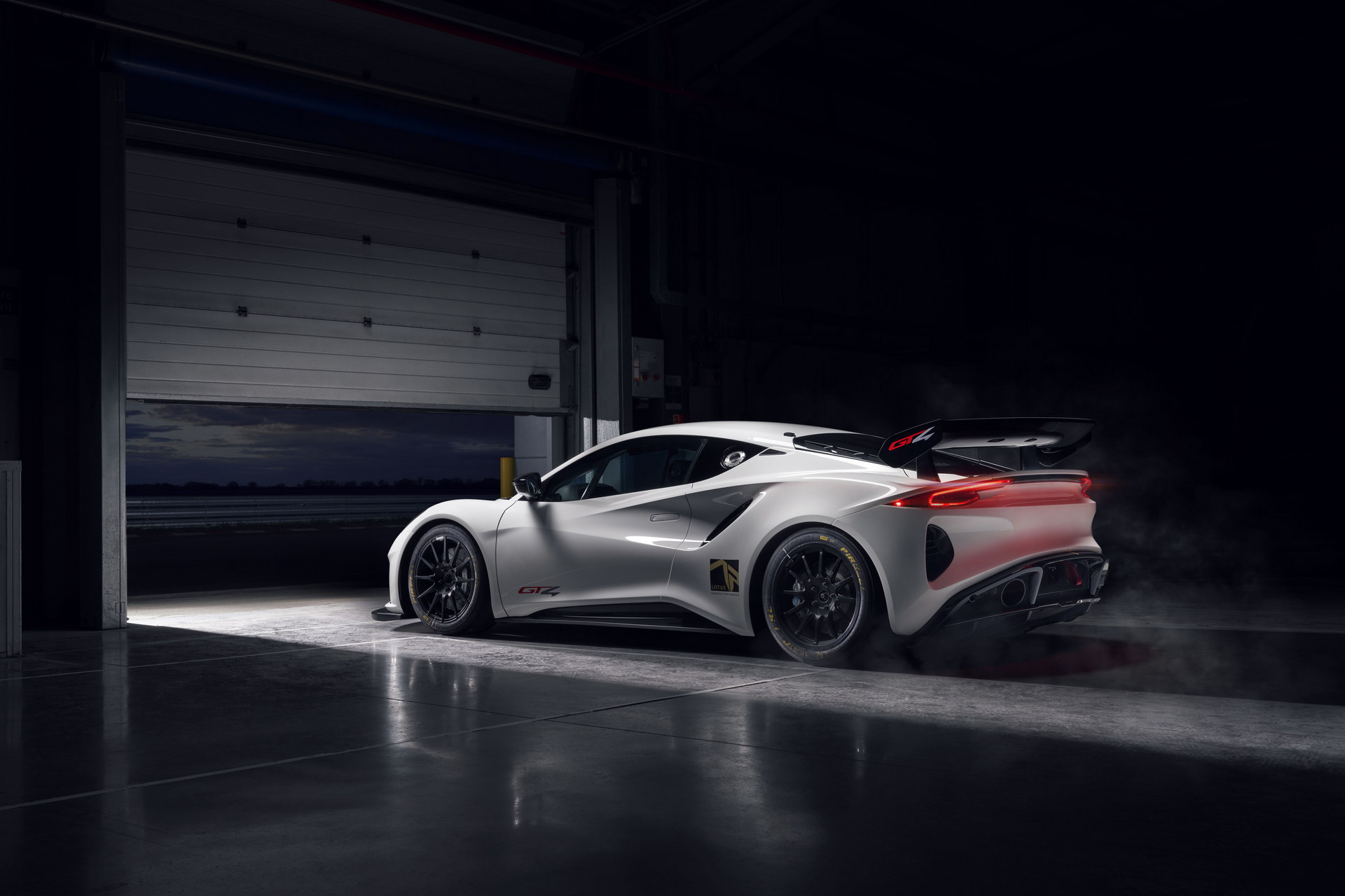 Watch And Listen To The Lotus Emira GT4 Getting Hooned At The Hethel Track