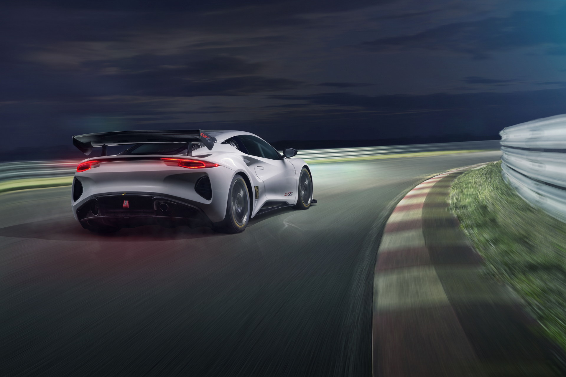 Watch And Listen To The Lotus Emira GT4 Getting Hooned At The Hethel Track