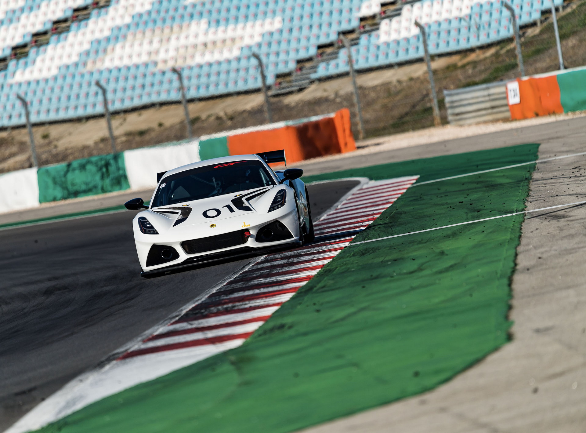 Watch And Listen To The Lotus Emira GT4 Getting Hooned At The Hethel Track