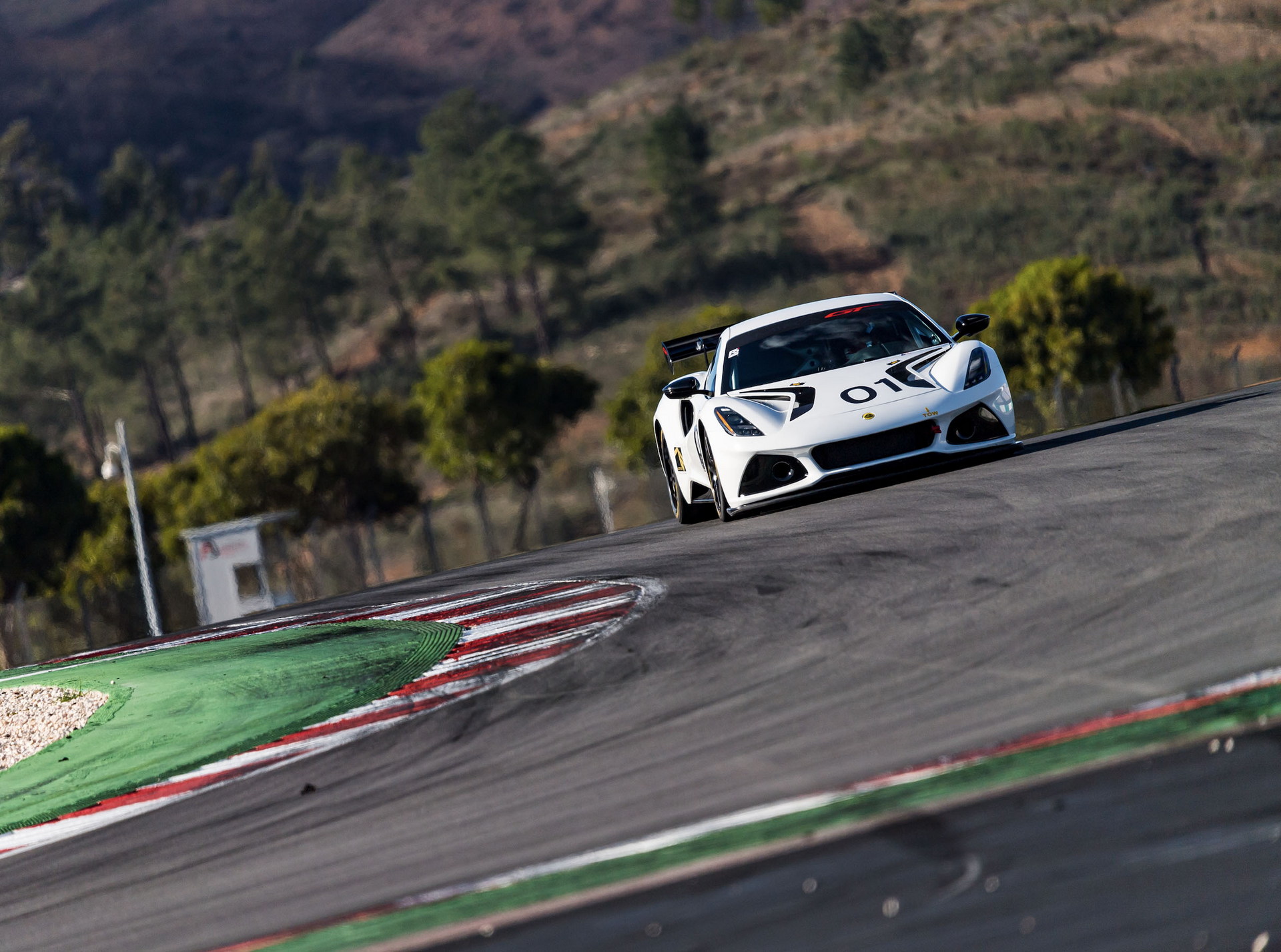 Watch And Listen To The Lotus Emira GT4 Getting Hooned At The Hethel Track