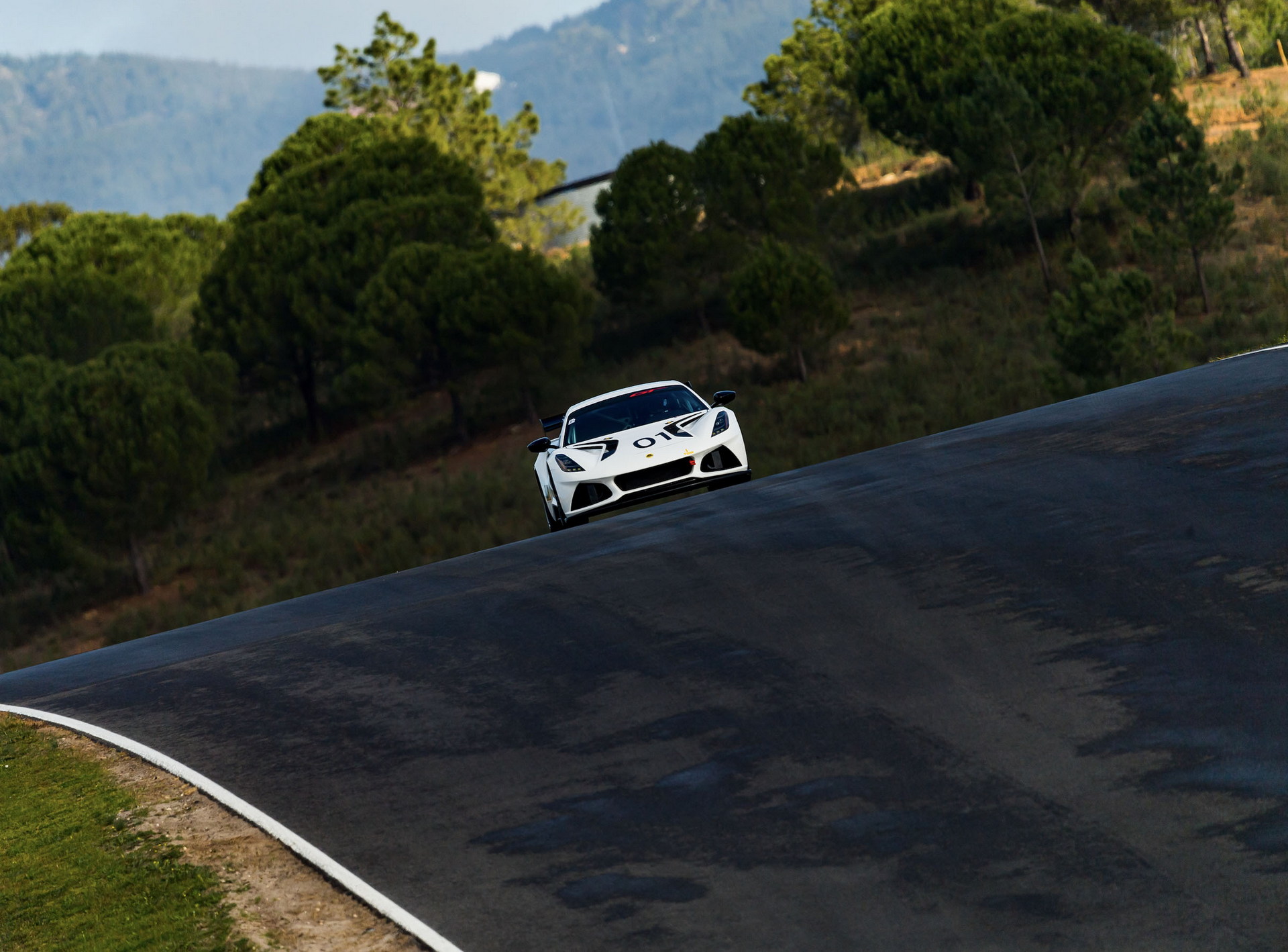 Watch And Listen To The Lotus Emira GT4 Getting Hooned At The Hethel Track