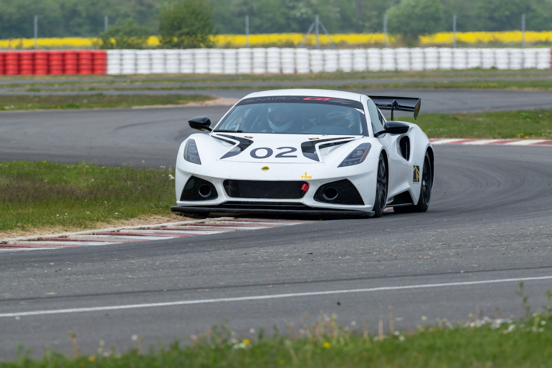 Watch And Listen To The Lotus Emira GT4 Getting Hooned At The Hethel Track