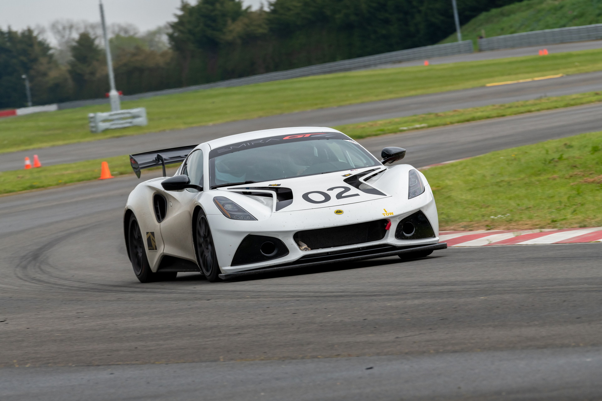 Watch And Listen To The Lotus Emira GT4 Getting Hooned At The Hethel Track