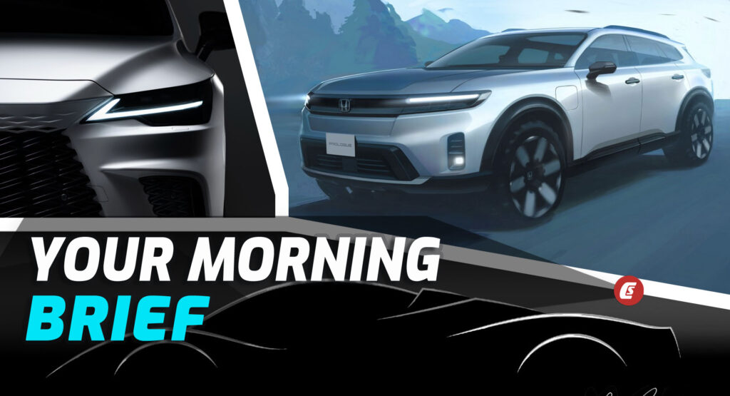 2024 Honda Prologue, 2023 Lexus RX, And 2023 Pagani C10: Your Morning Brief