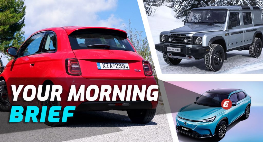 2023 Honda E:NS1 & E:NP1 For China, 2023 Ineos Grenadier, And 2022 Fiat 500 (RED) Driven: Your Morning Brief