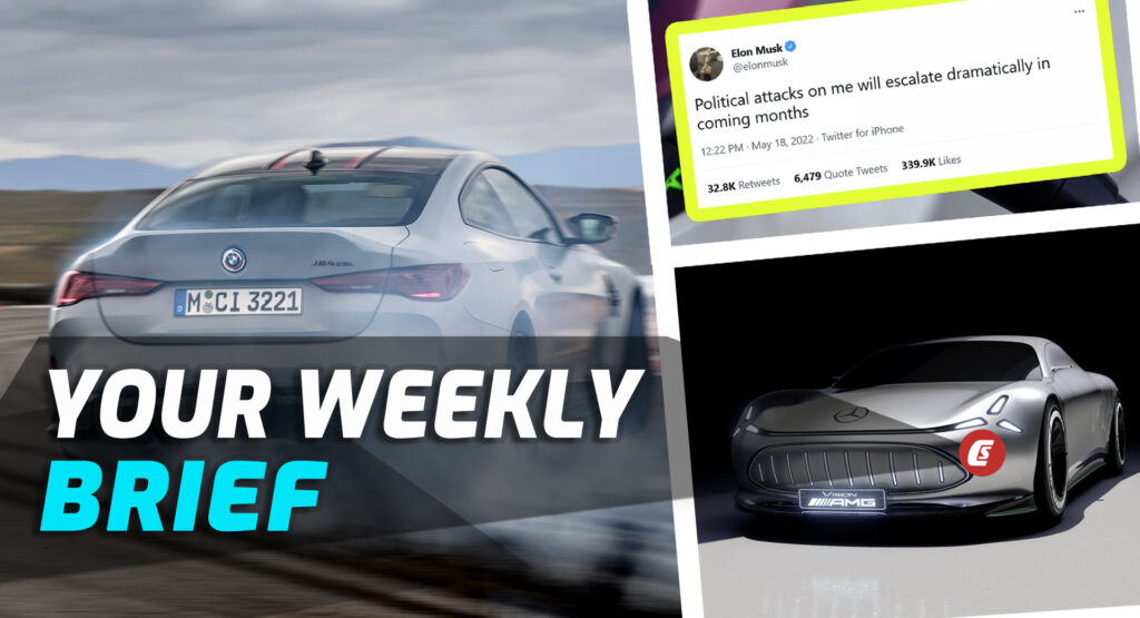 2023 BMW M4 CSL, Mercedes Vision AMG, And Tesla Loses Do-Gooder Status: Your Weekly Brief