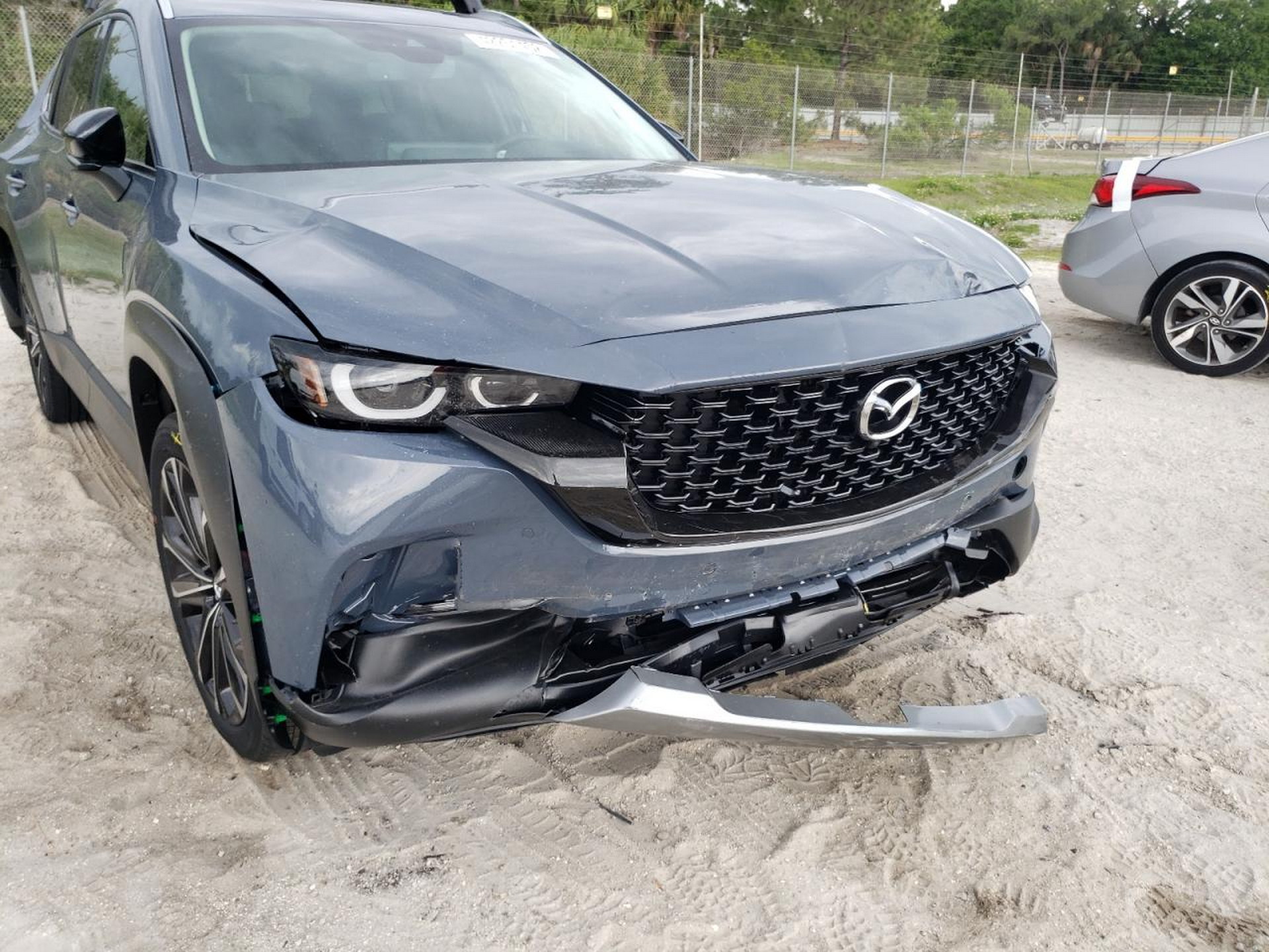 Someone Has Already Wrecked A 2023 Mazda CX-50