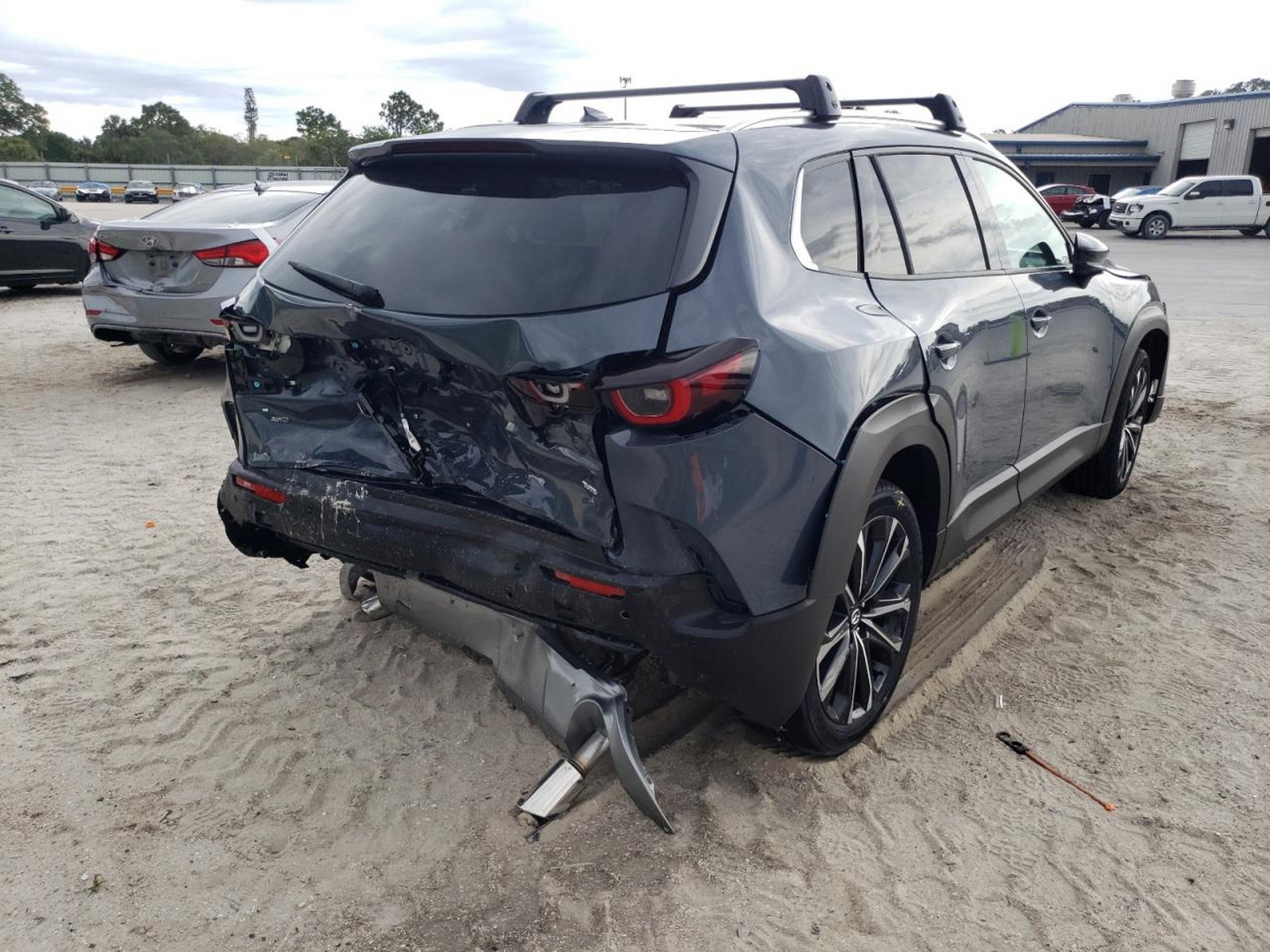 Someone Has Already Wrecked A 2023 Mazda CX-50