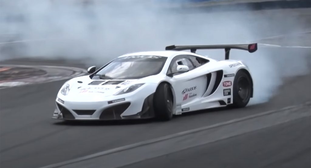  A McLaren MP4-12C GT3 Has Been Transformed Into A Drift Car