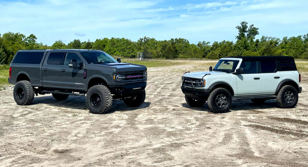 Meet The MegaBronc, A Ford F-250 With Three Rows And A Bronco Face