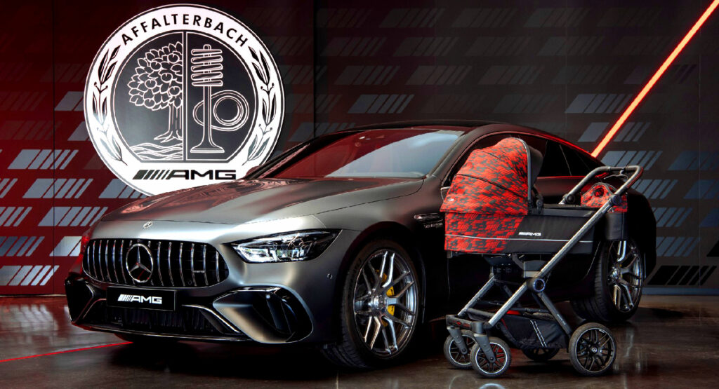  Mercedes-AMG GT Limited Edition Stroller Will Get Your Baby Rolling In Style