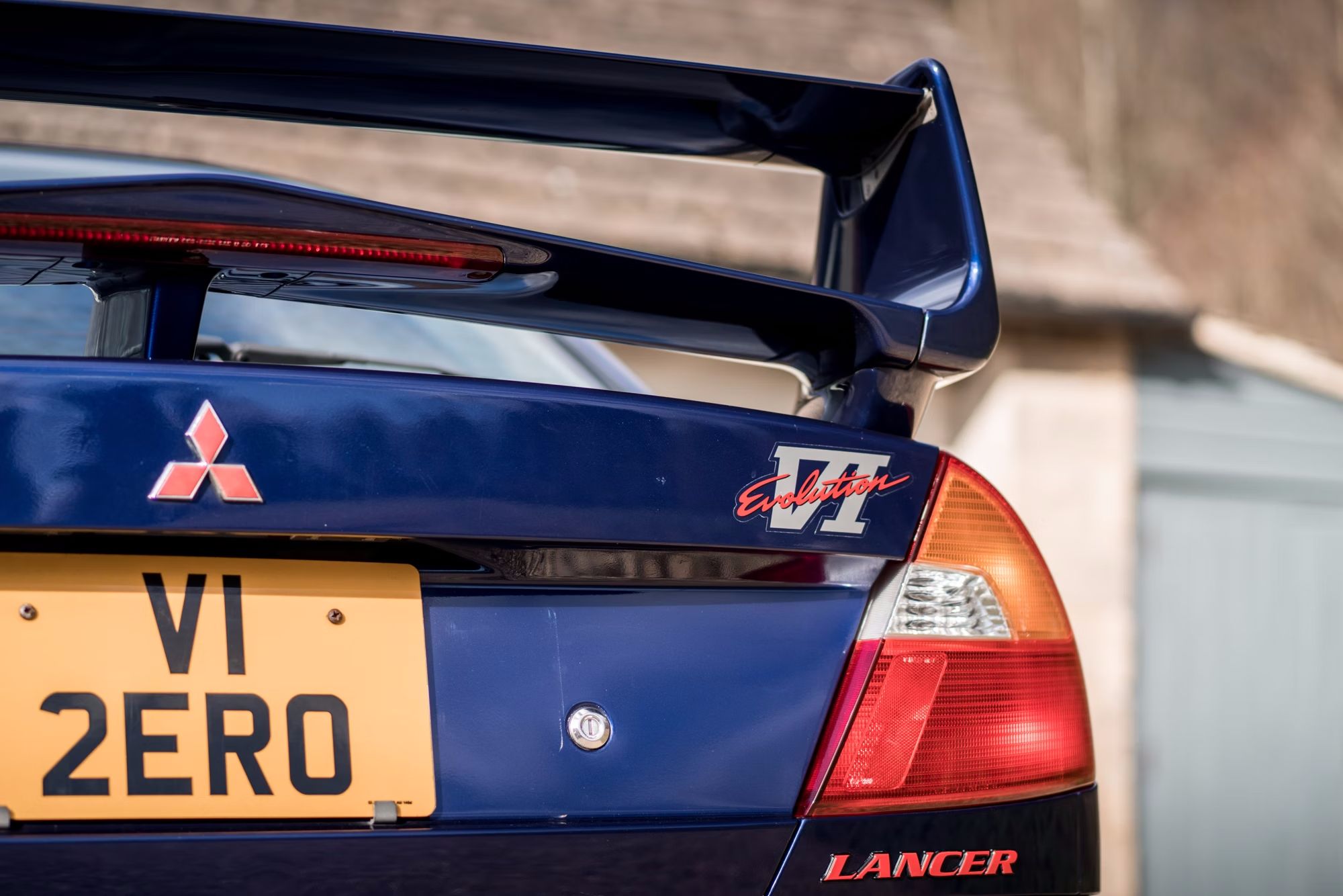 The 1999 Mitsubishi Lancer Evo VI Zero Fighter Is A Proper Rally Car For The Road