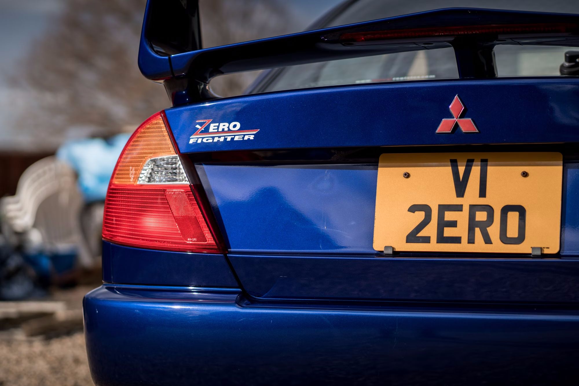 The 1999 Mitsubishi Lancer Evo VI Zero Fighter Is A Proper Rally Car For The Road