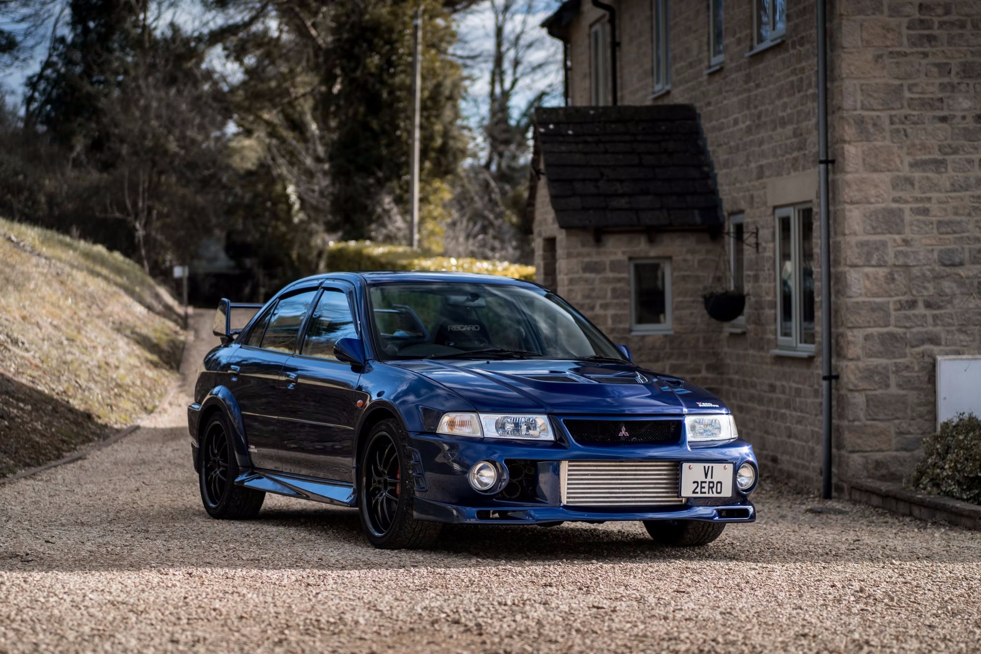 The 1999 Mitsubishi Lancer Evo VI Zero Fighter Is A Proper Rally Car For The Road