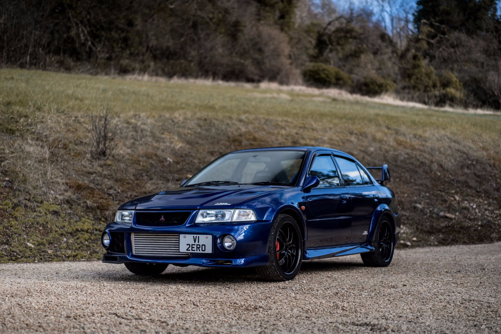 The 1999 Mitsubishi Lancer Evo VI Zero Fighter Is A Proper Rally Car For The Road