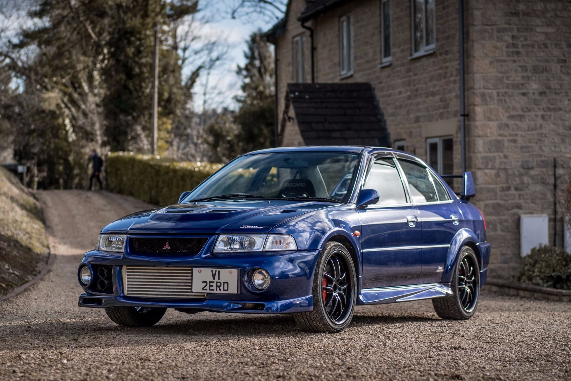 The 1999 Mitsubishi Lancer Evo VI Zero Fighter Is A Proper Rally Car For The Road