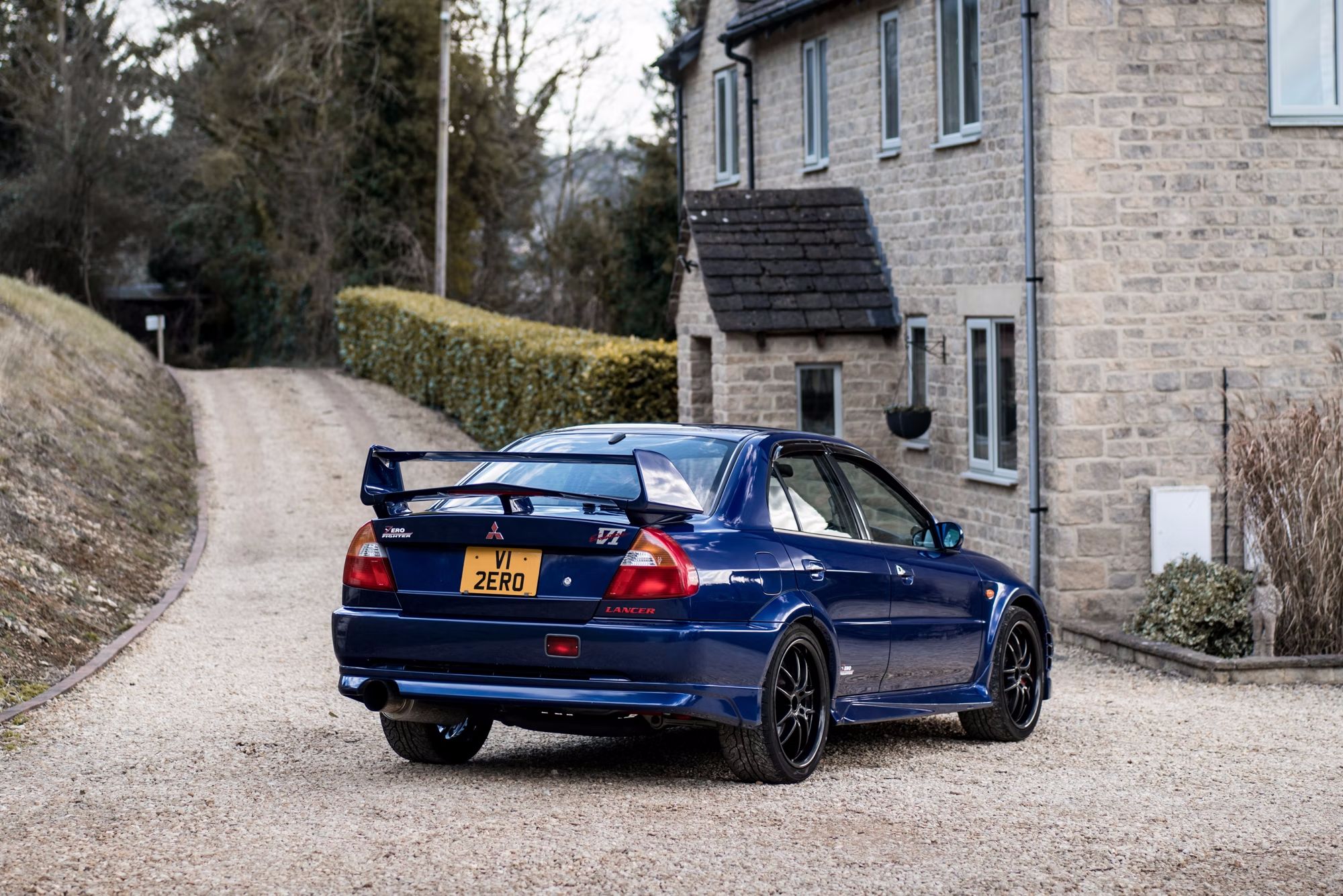 The 1999 Mitsubishi Lancer Evo VI Zero Fighter Is A Proper Rally Car For The Road