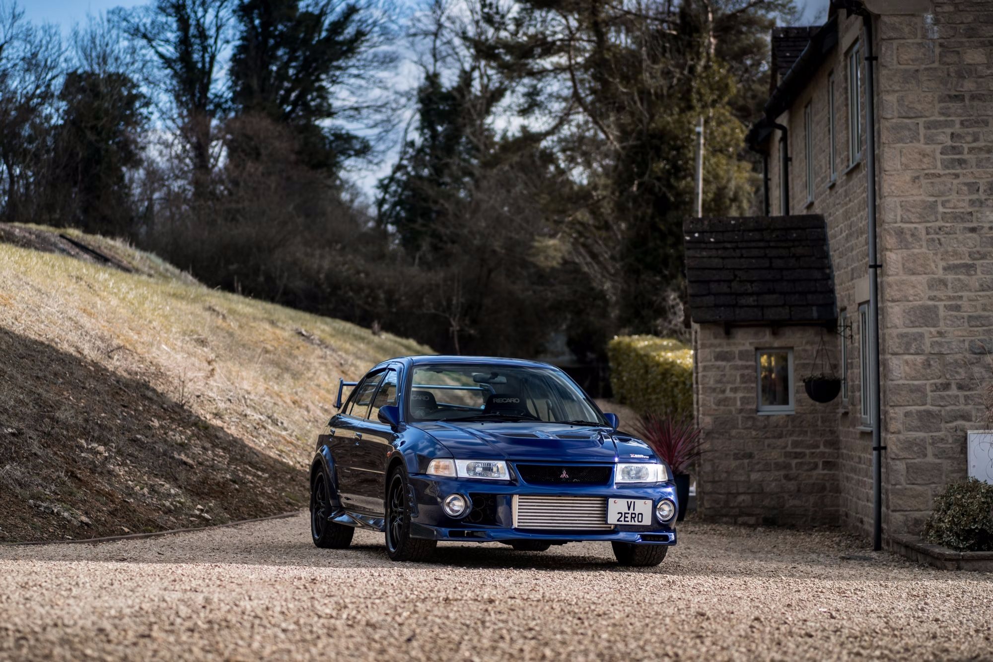 The 1999 Mitsubishi Lancer Evo VI Zero Fighter Is A Proper Rally Car For The Road