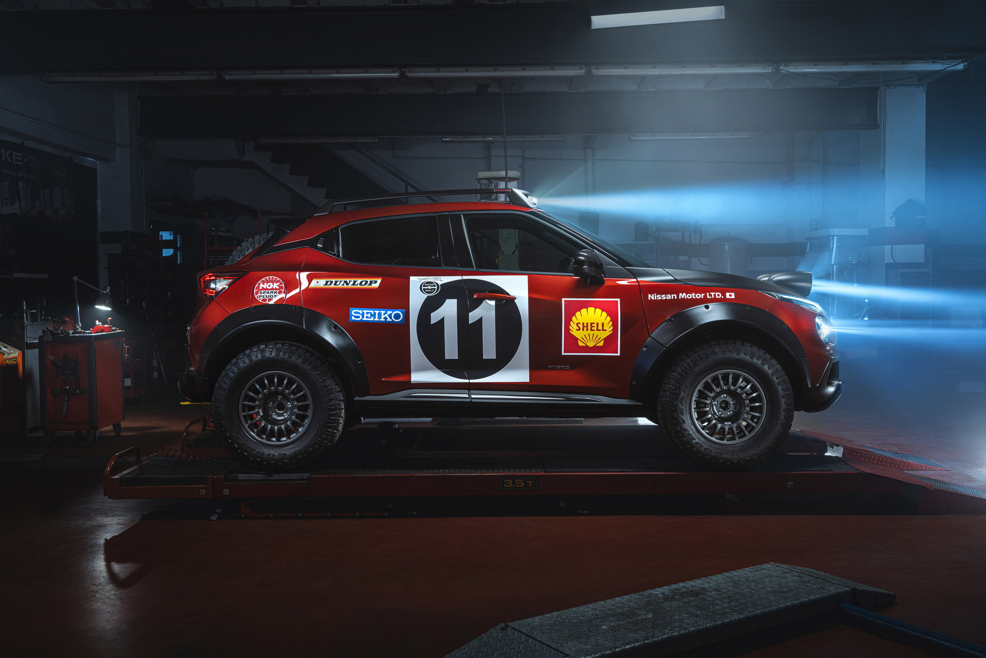 Nissan Juke Hybrid Rally Tribute Concept Looks Ready For Dakar