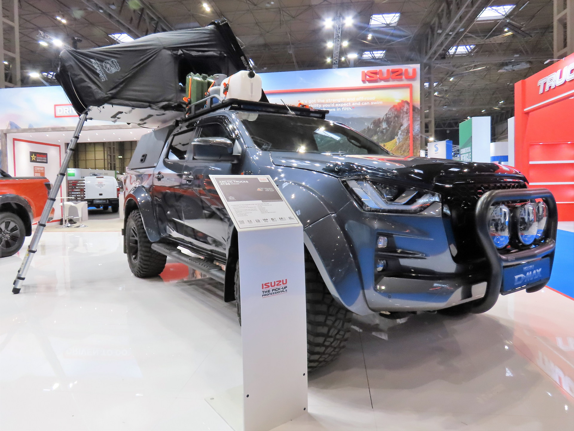 One-Off Isuzu D-Max Arctic Trucks AT35 Basecamp Is Perfect For Adventure-Seekers