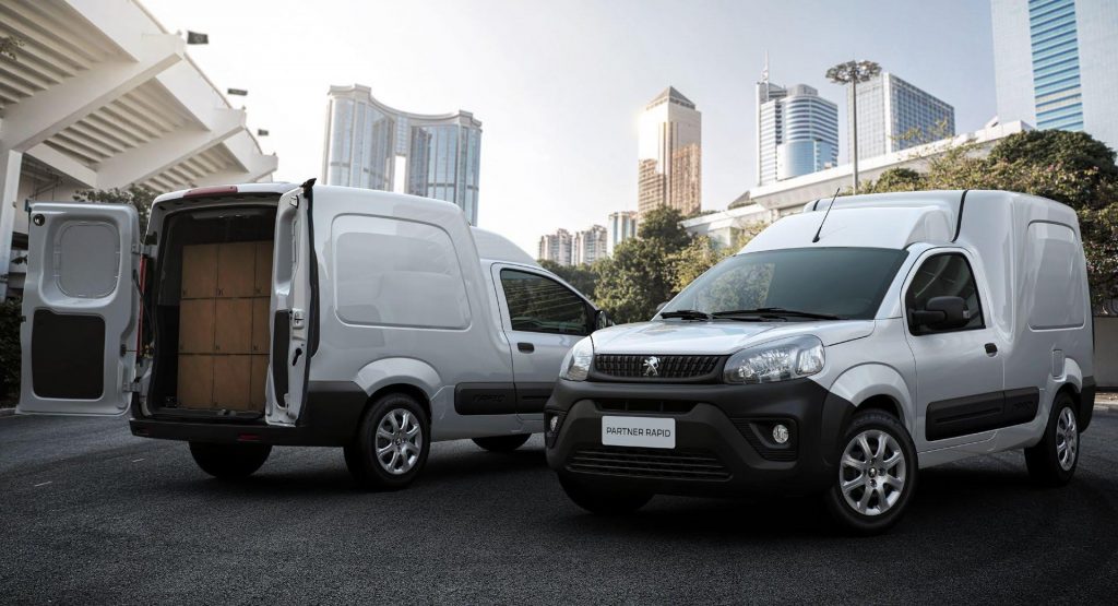  Peugeot Partner Rapid Is Fiat Fiorino’s Twin LCV For Brazil