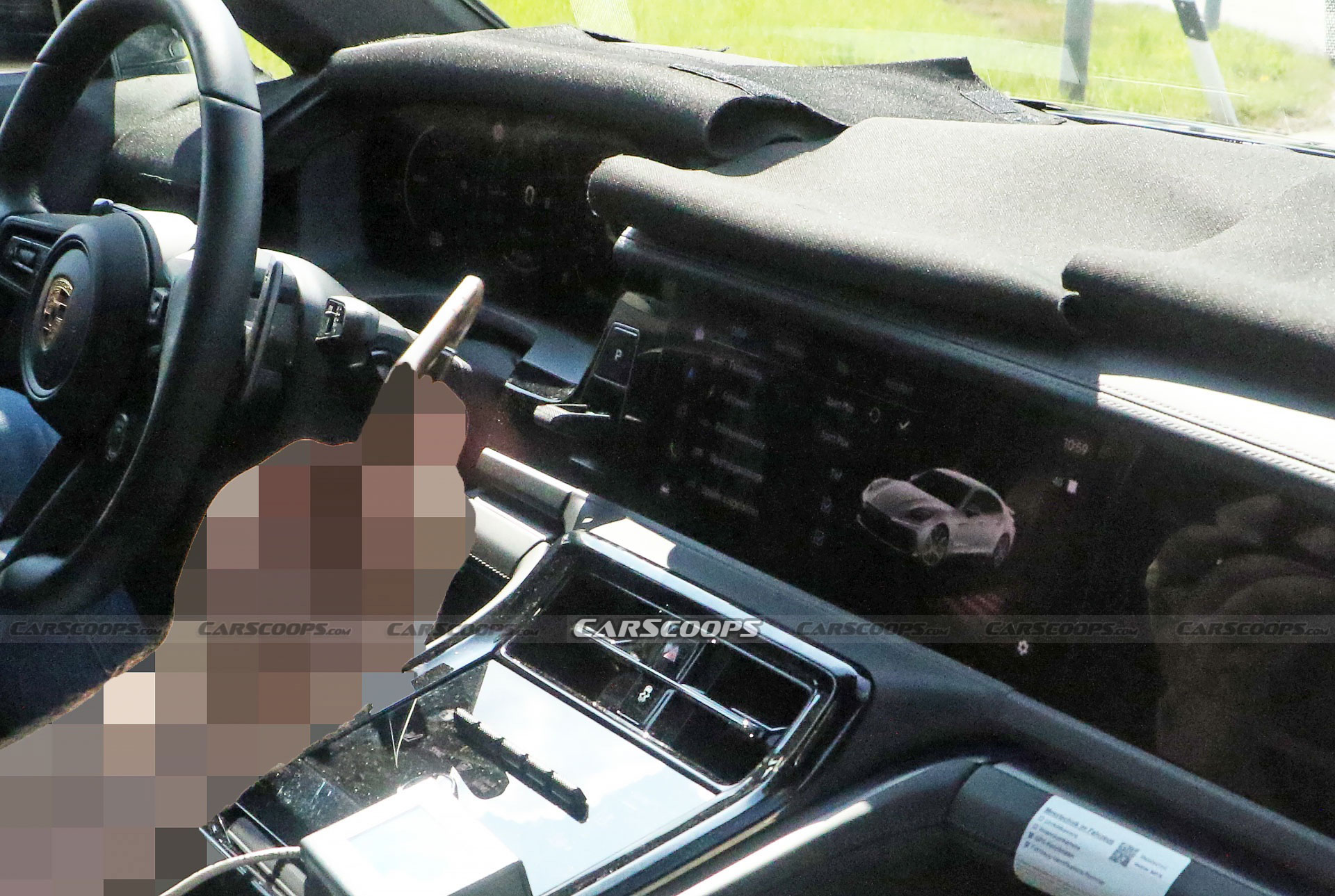 2024 Porsche Panamera And Turbo Prototypes Playing Tag At The Nürburgring