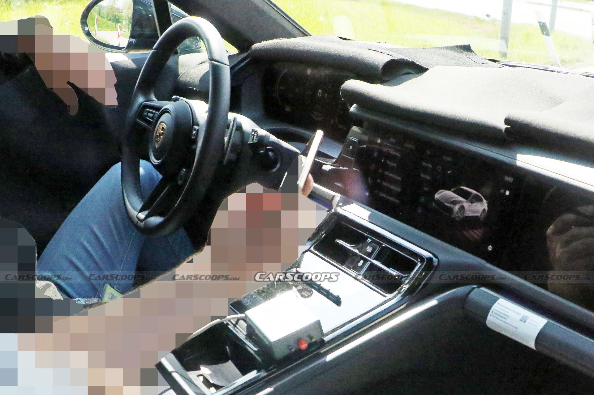 2024 Porsche Panamera And Turbo Prototypes Playing Tag At The Nürburgring