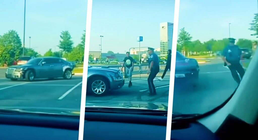  Watch This Reckless Driver Targeting Police Officers With Her Drifts