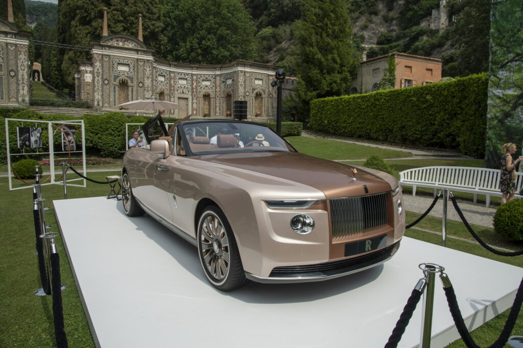 Rolls Royce unveils 2nd Boat Tail at Concorso d'Eleganza in Italy