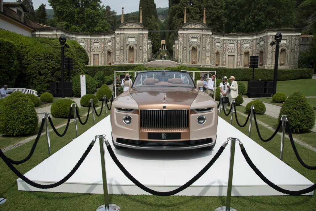 Rolls-Royce's Wild Boat Tail Makes Public Debut At Villa d'Este