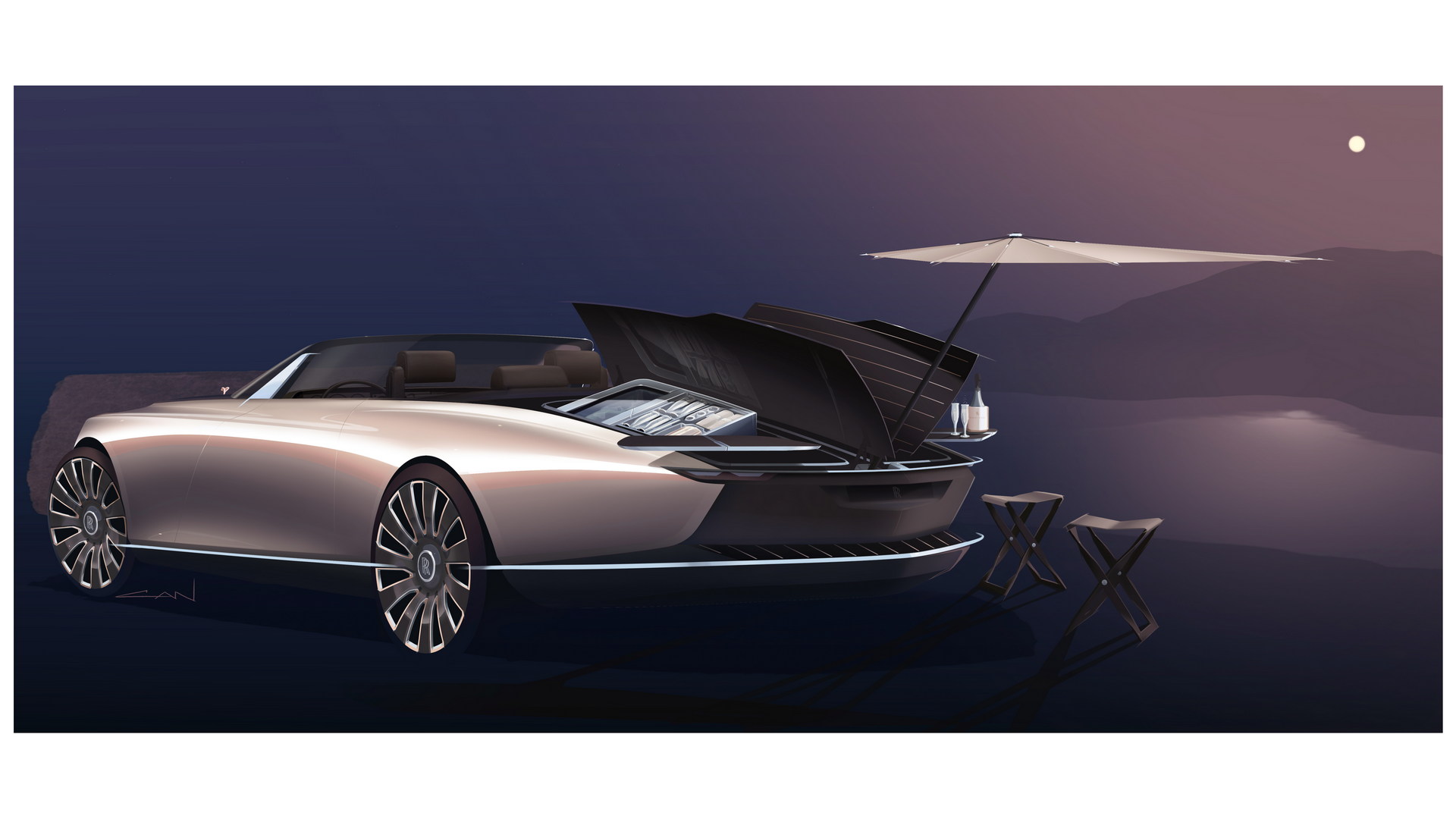 The Second $28 Million Rolls-Royce Boat Tail Is Inspired By The Mother Of Pearl