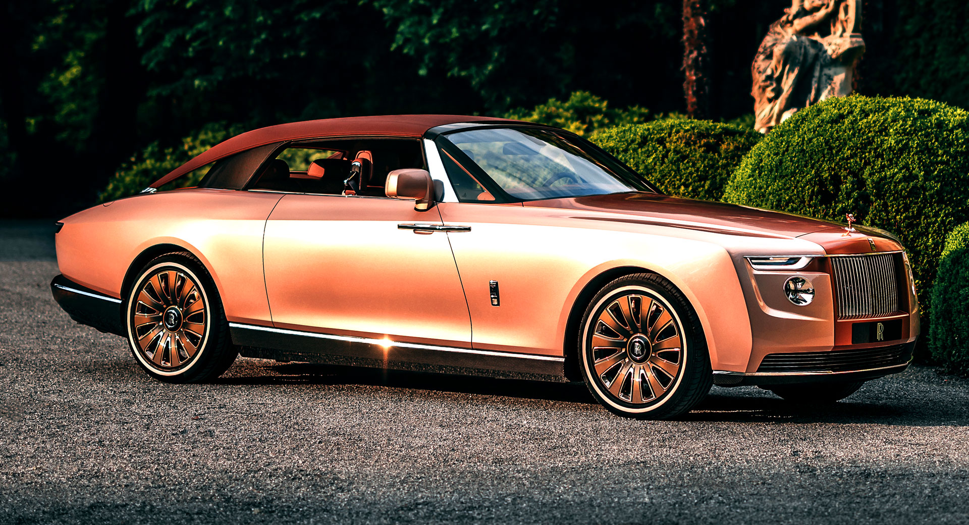 Father of the year' builds a stunning Rolls-Royce Boat Tail