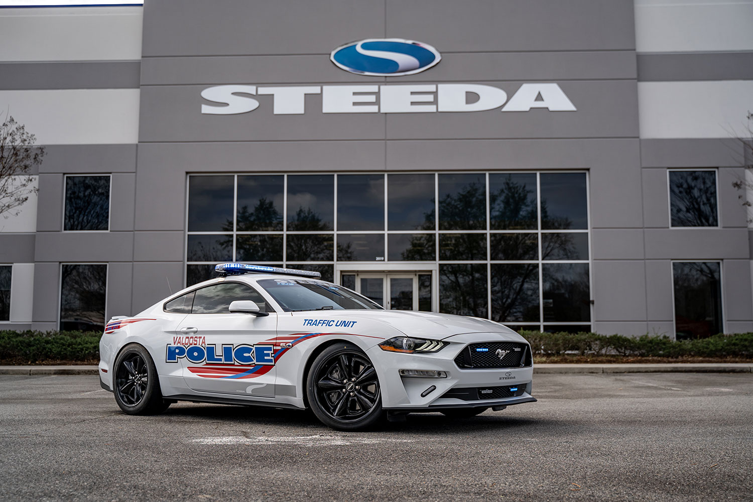 Steeda Creates A Special Ford Mustang For A Police Department In Georgia