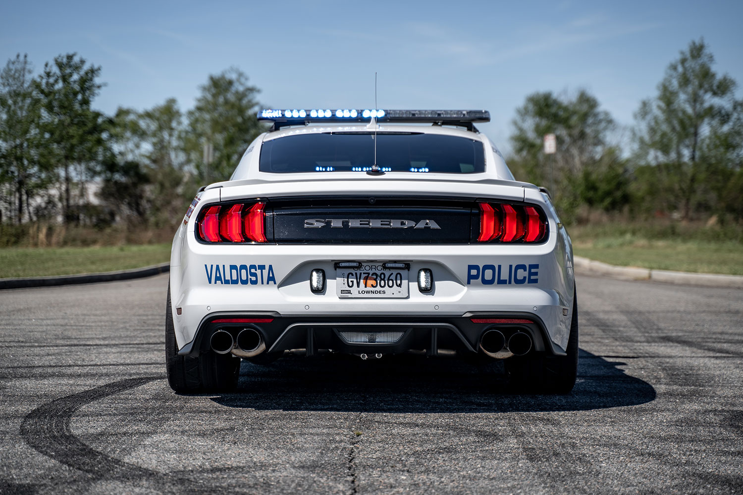 Steeda Creates A Special Ford Mustang For A Police Department In Georgia
