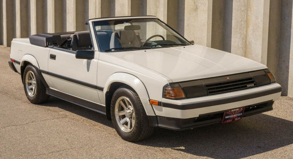 Rare Toyota Celica GT-S Convertible Is A Time Capsule From 1985
