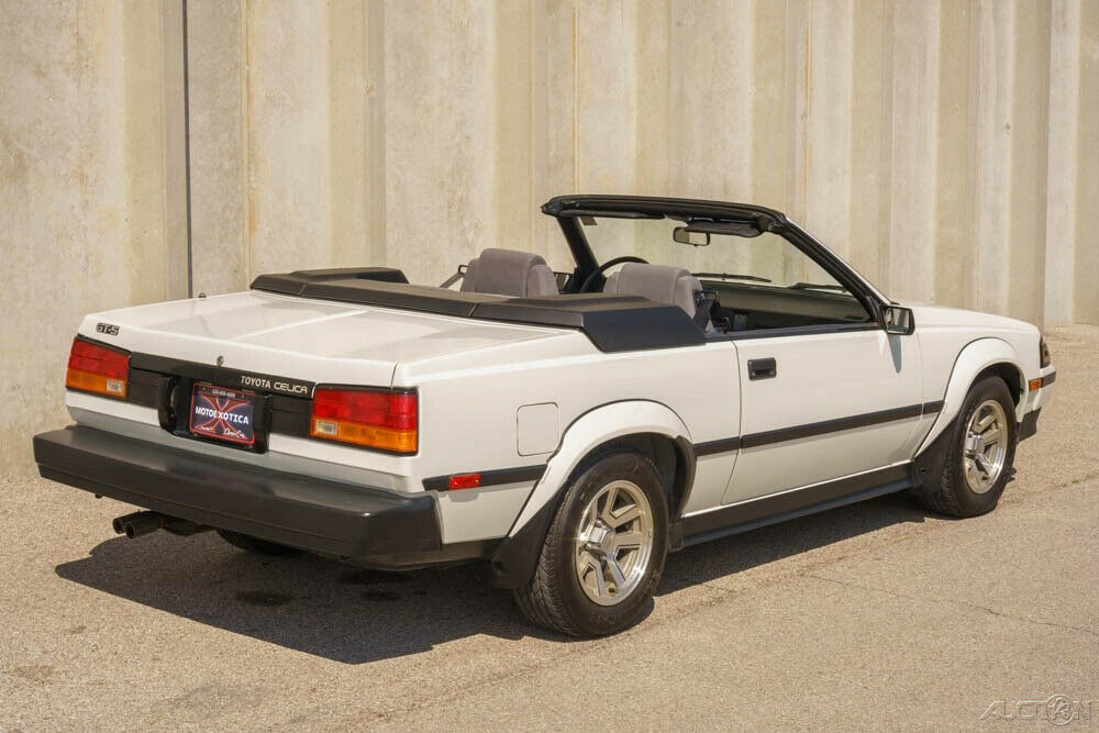 Rare Toyota Celica GT-S Convertible Is A Time Capsule From 1985