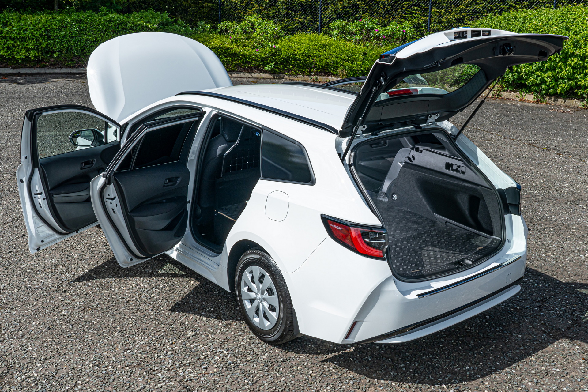 Toyota Turns The Corolla Wagon Into A Cargo Van With The Corolla Commercial