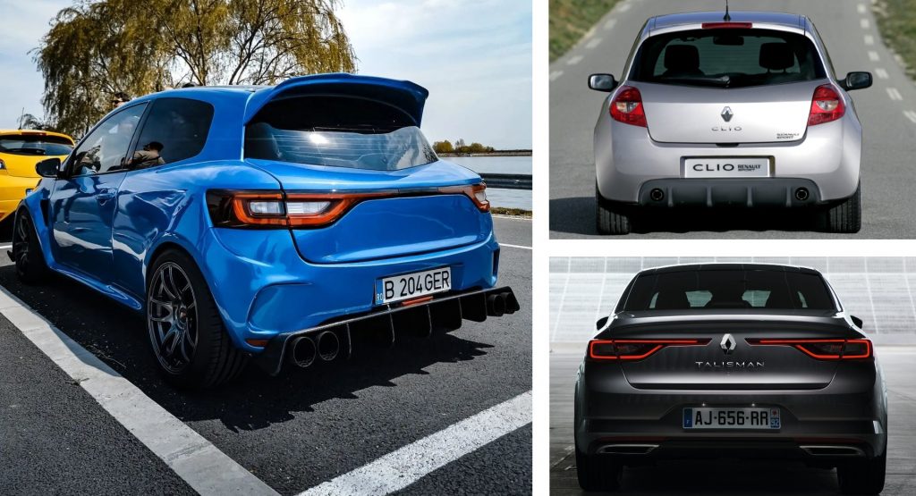  Heavily Modified Renault Clio III RS Sports Talisman Taillights
