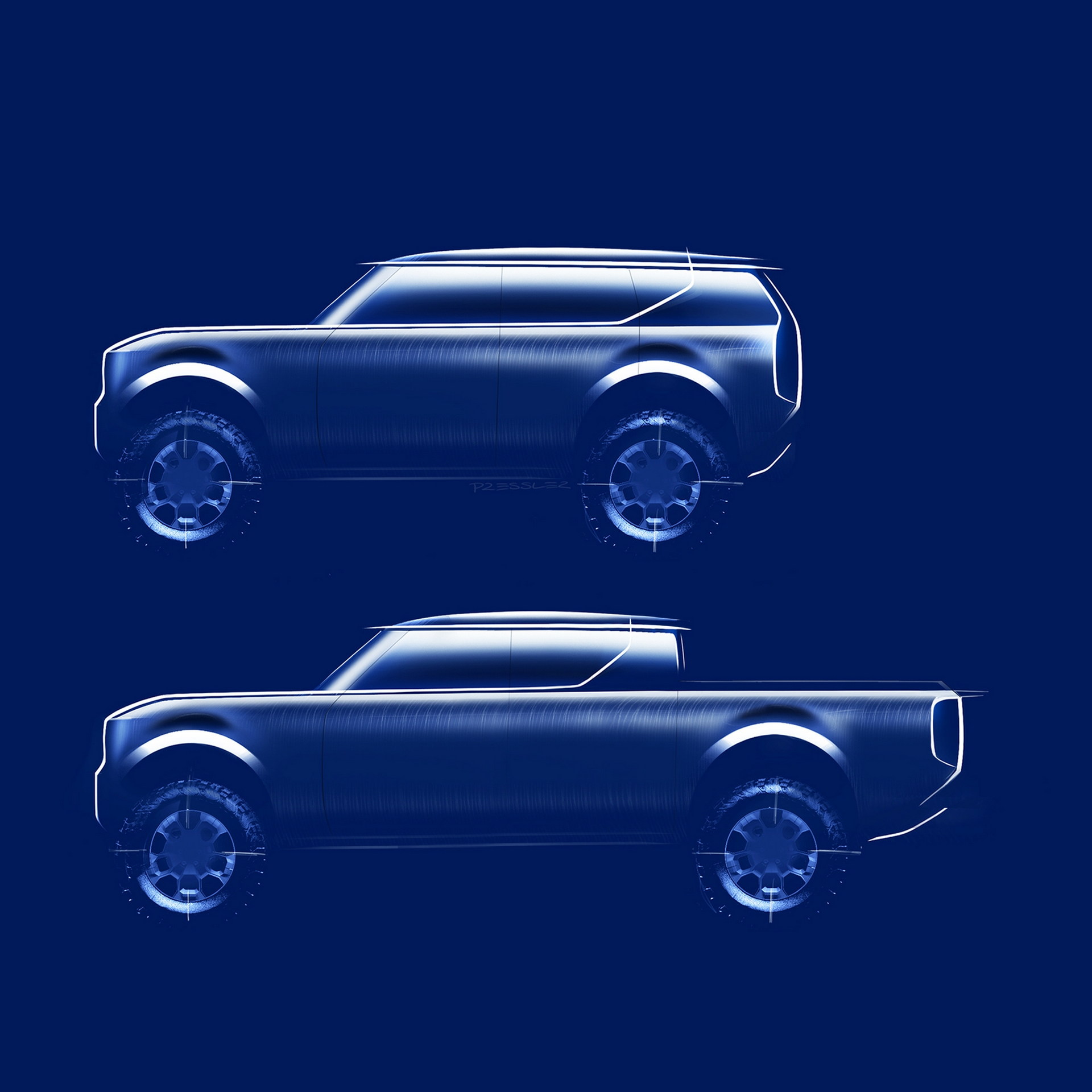 VW Coming After Ford’s Bronco And Rivian With Scout Revival Electric SUV And Truck In 2026