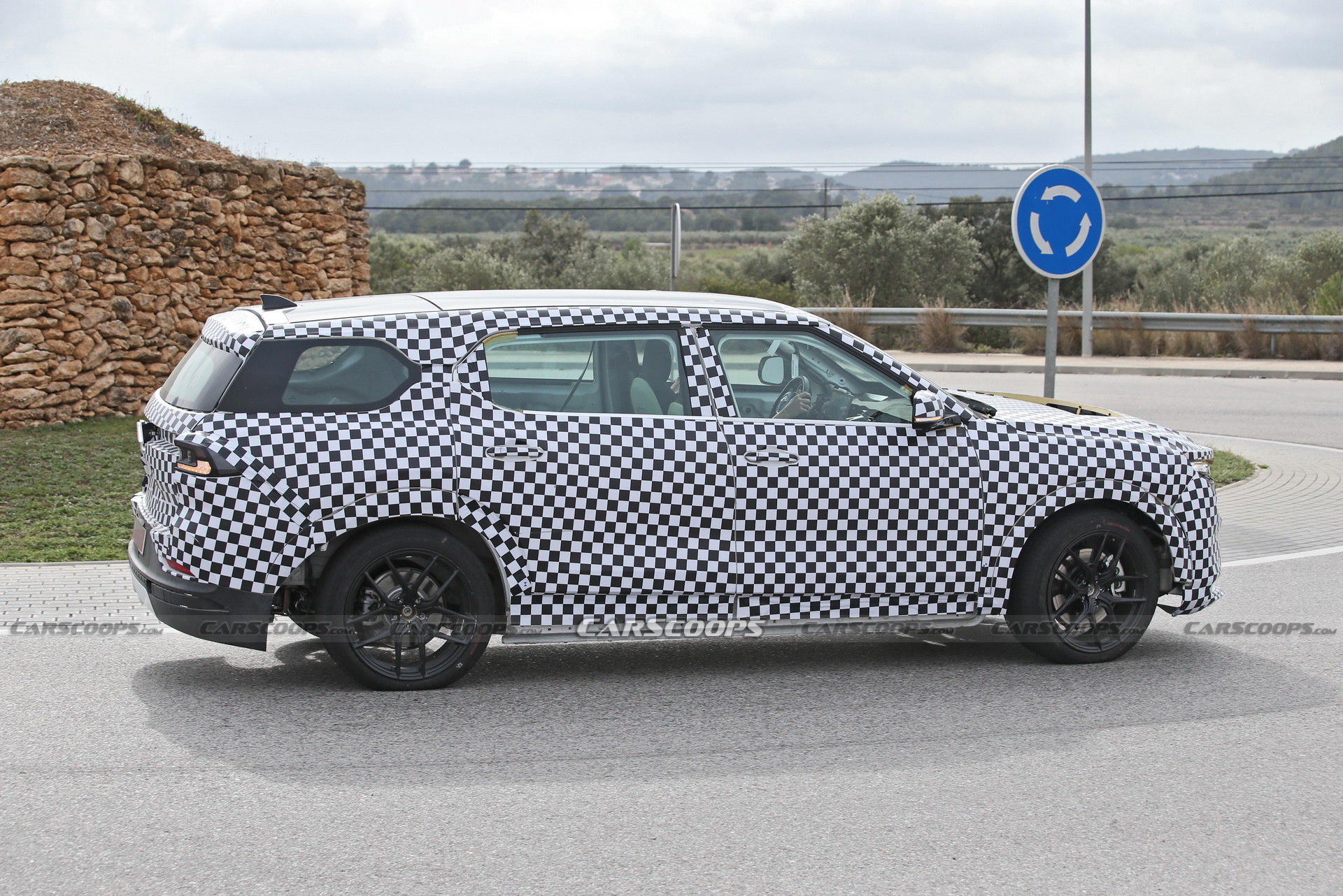 VinFast Is Testing A Rather Odd-Looking VF 9 In Europe