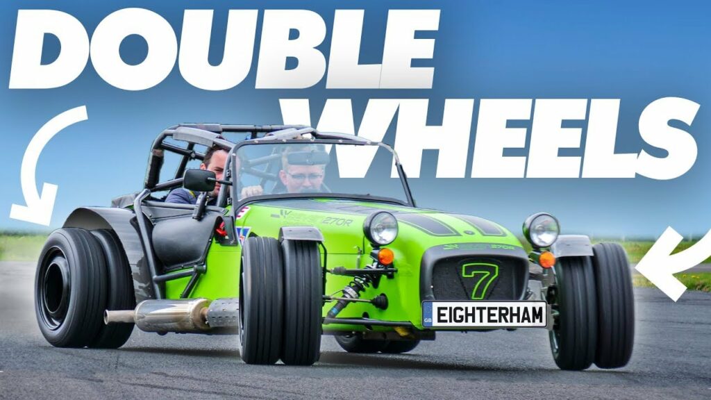  Meet The Eighterham: Will Adding Extra Wheels Make A Caterham Seven Faster?