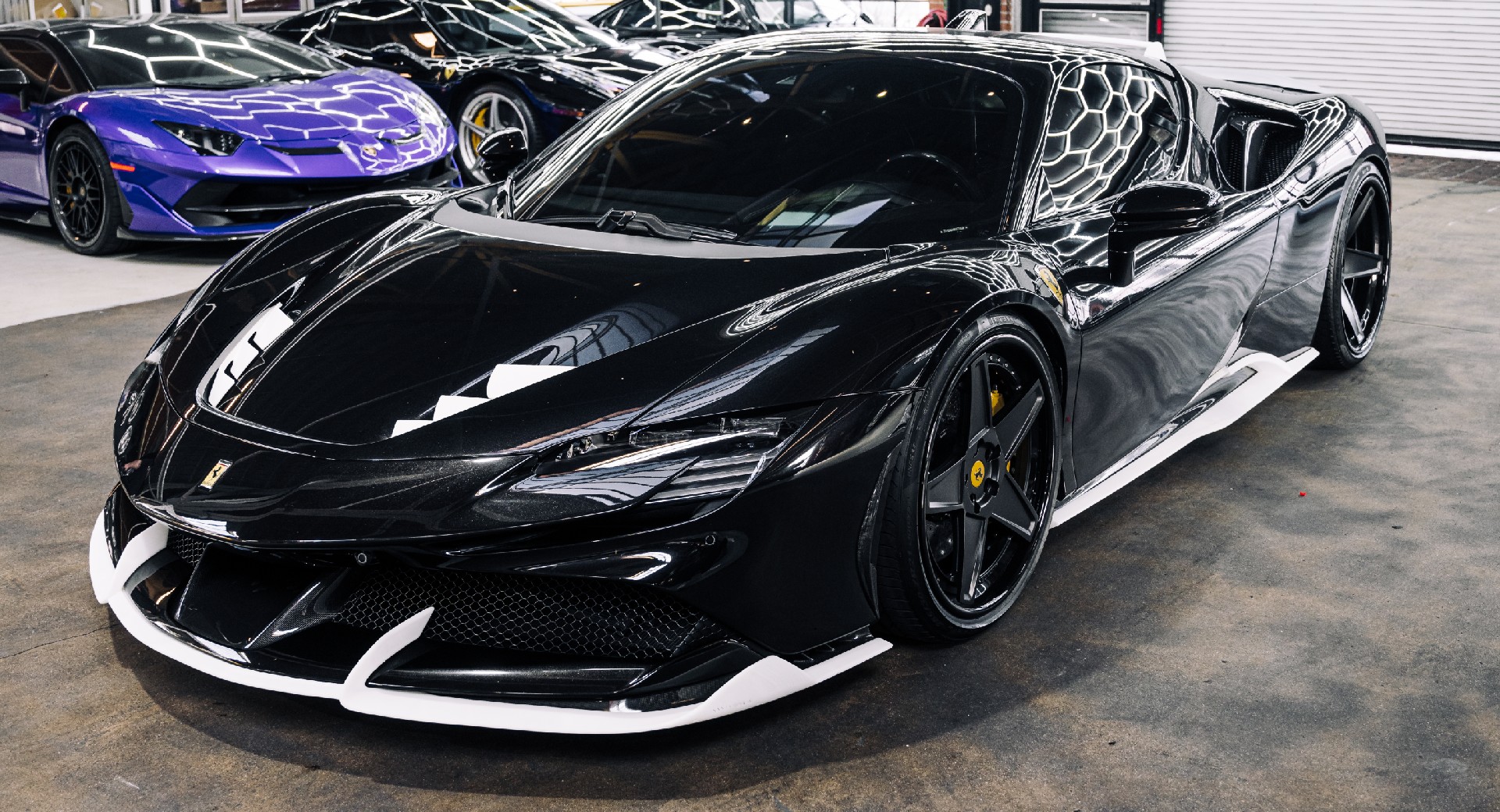 Ferrari SF90 Stradale Gets A $51k Carbon Fiber Bodykit From 1016 Industries