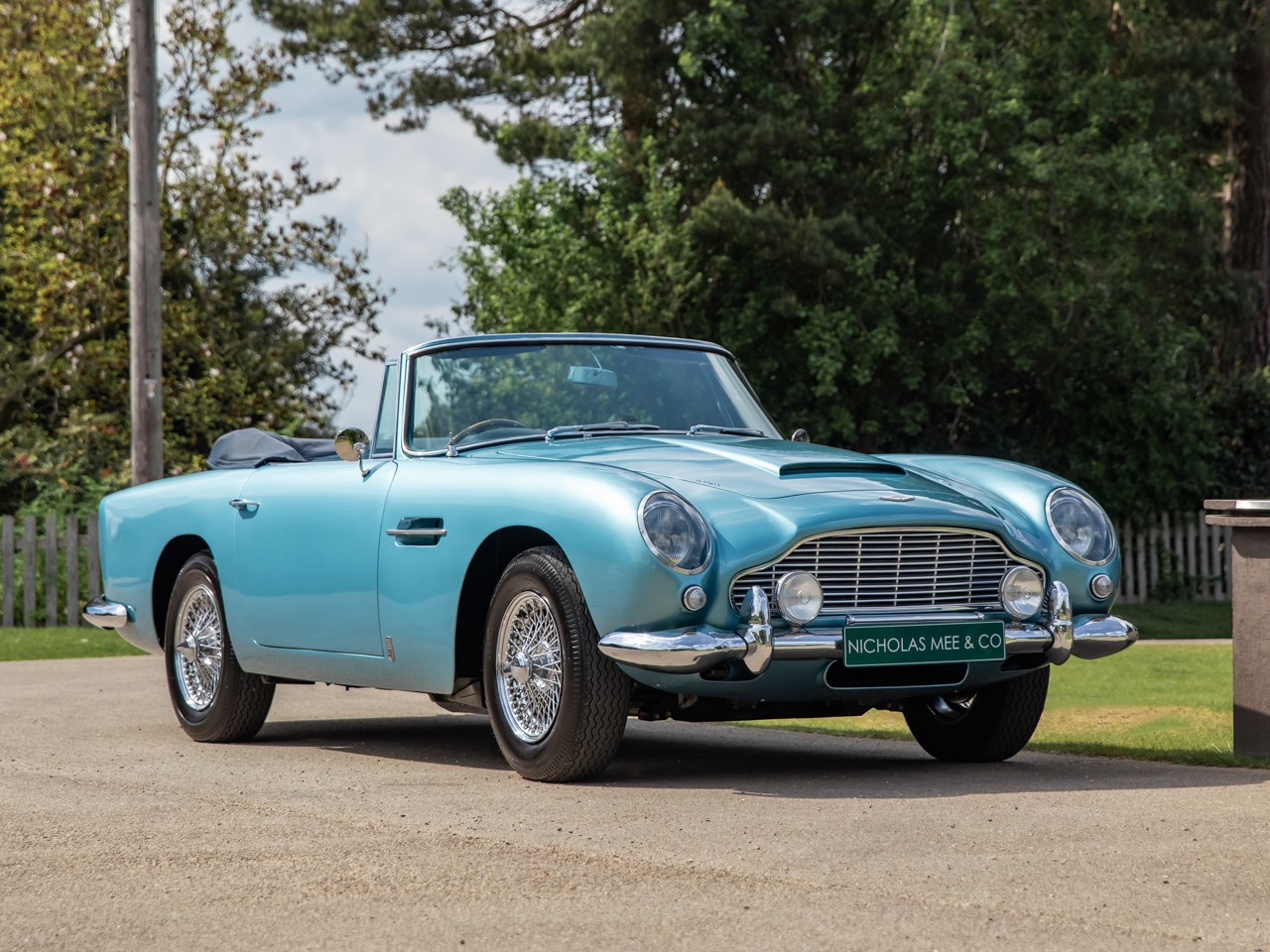 David Brown’s Aston Martin DB5 Convertible Is Up For Sale For The First Time In Nearly 30 Years
